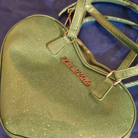 Lux de Ville Sweet Heart Tote Mermaid Blue - Picture 4 of 5